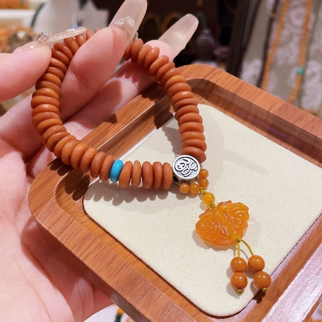 蜜蜡未镶嵌手串手串