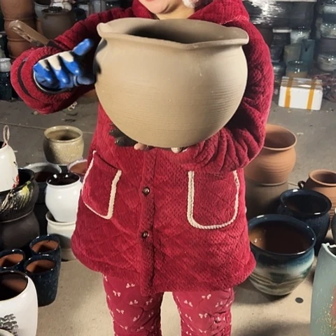 口30高22瑕疵盆子盆子。