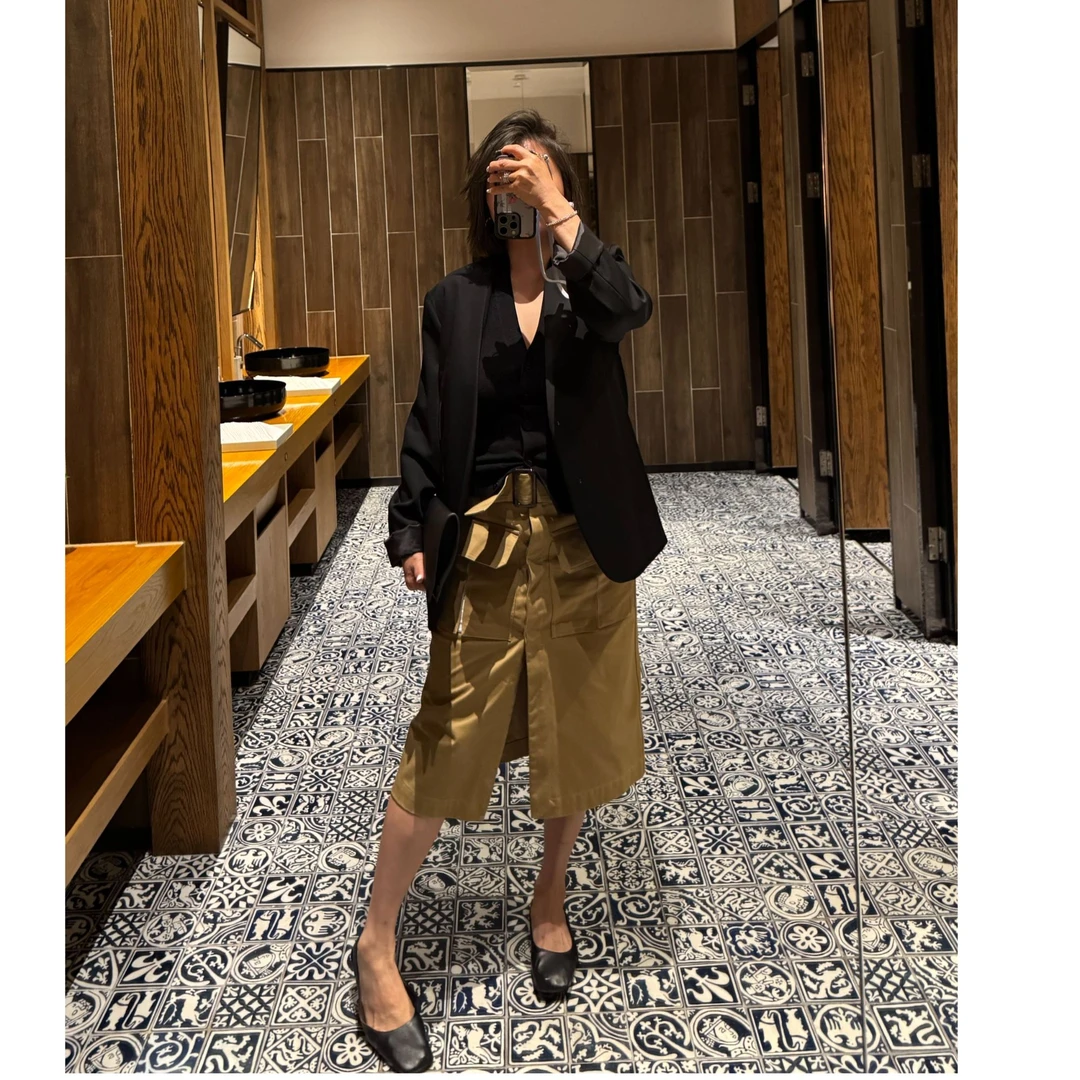 COCOLINDA | 无领羊毛西装外套 C383A