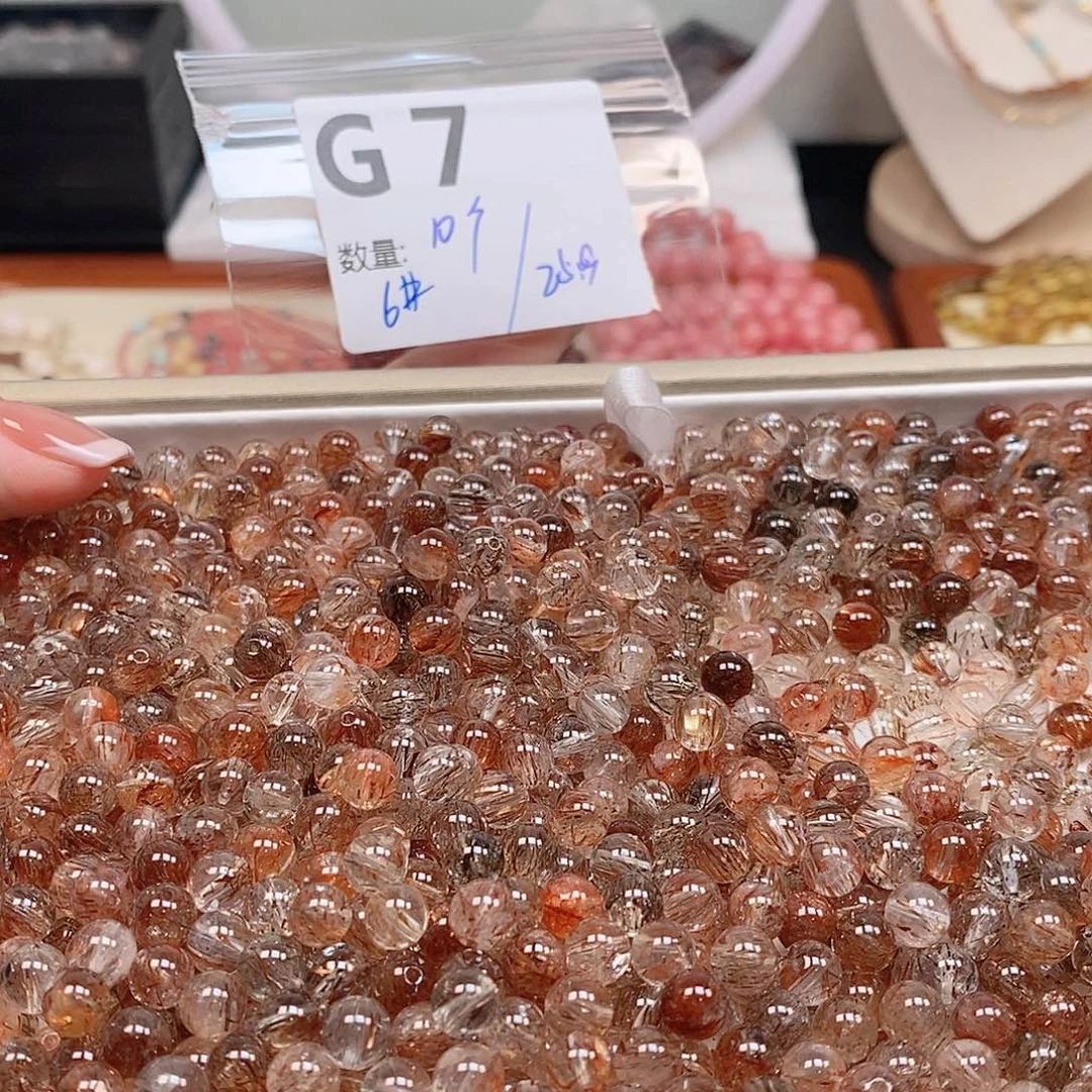 水晶珠宝半成品未镶嵌G7