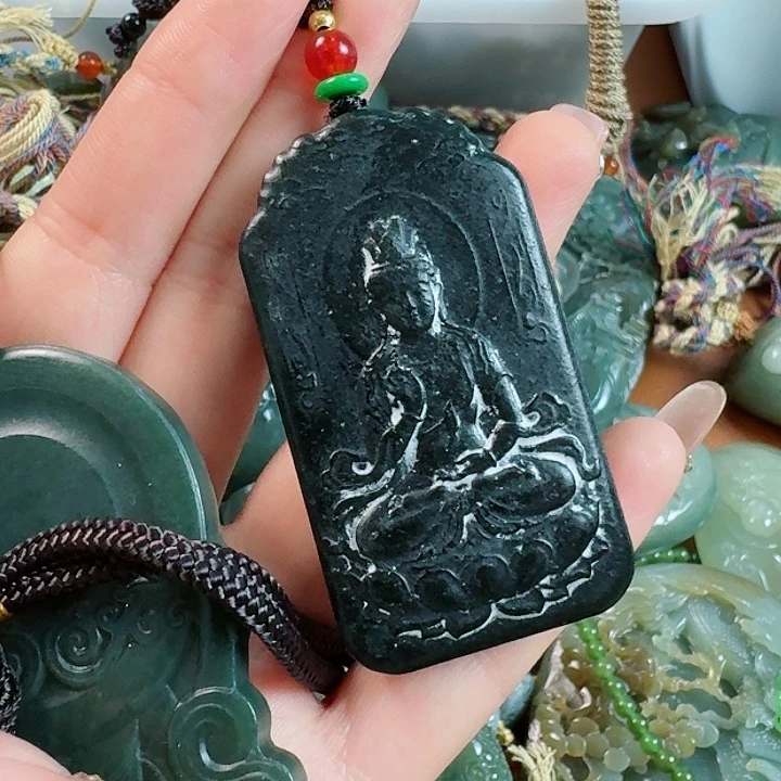 和田玉把件未镶嵌