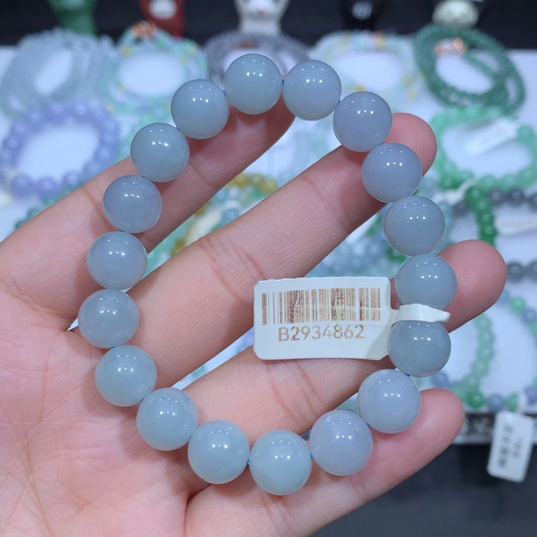 未镶嵌手串翡翠天然