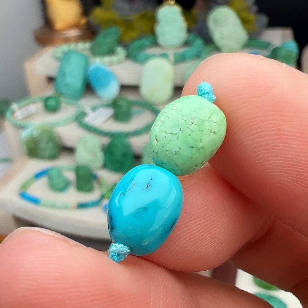 绿松石未镶嵌主播万珍