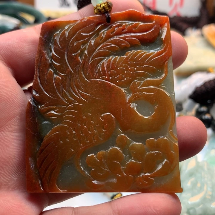 翡翠未镶嵌颈饰保真天然a货翡翠