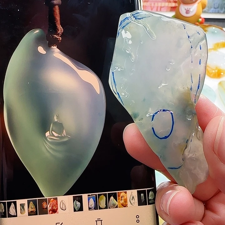 定制翡翠未镶嵌翡翠定制