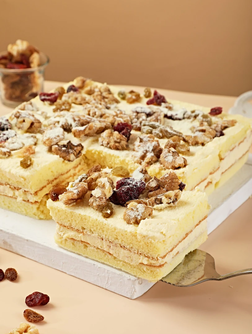 【次日达】坚果老奶油蛋糕小时候的味道600g/盒早餐蛋糕整箱