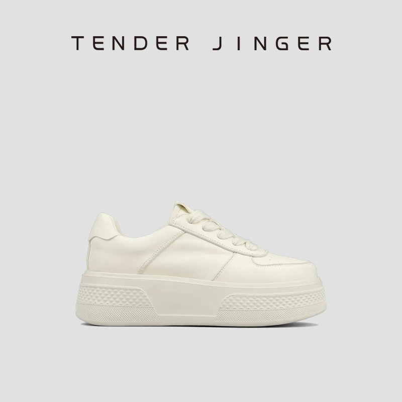 Tender Jinger｜牛皮小白鞋ZS1008