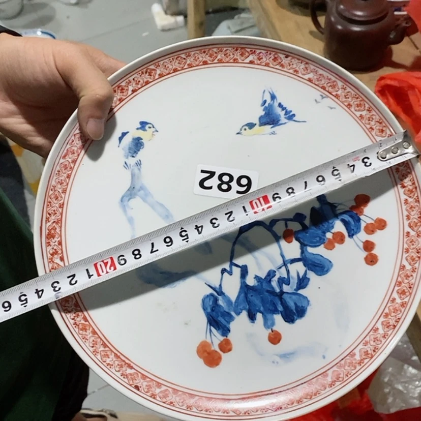 【闪购商品】瓷片青**士景德镇现代工艺品