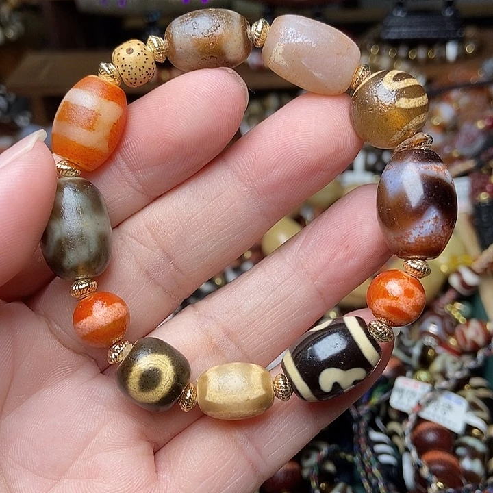 玛瑙/玉髓未镶嵌手链