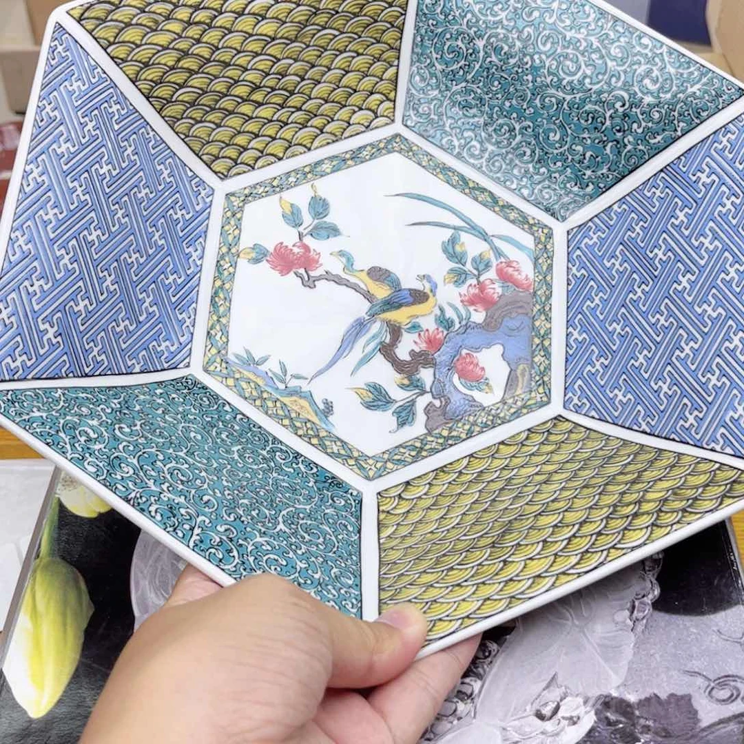 瓷片九谷锦田欢迎光临美桃儿～