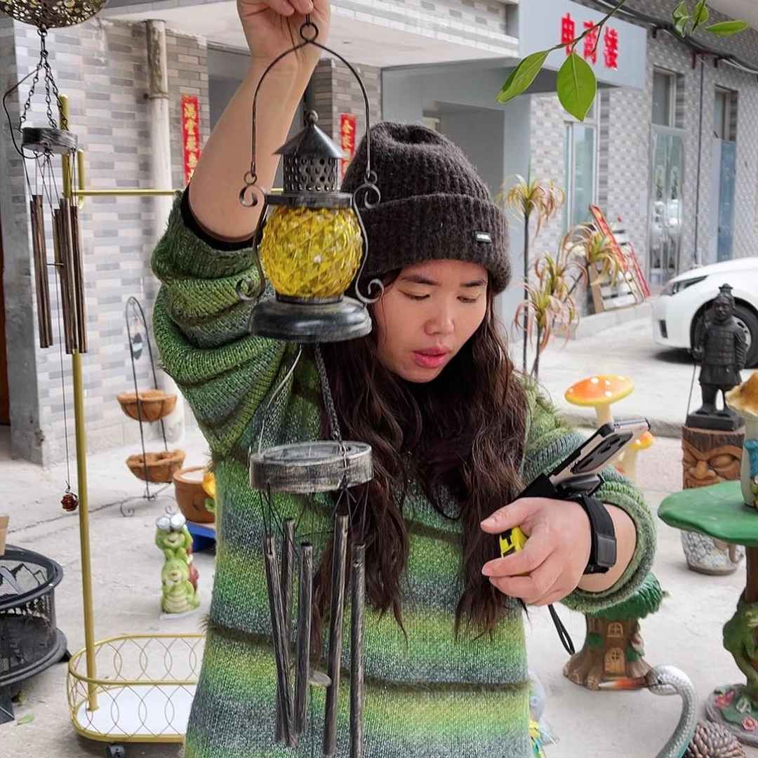 【闪购商品】无铅玻璃花园摆件&000&