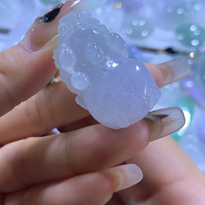 颈饰未镶嵌翡翠天然翡翠A货吊坠