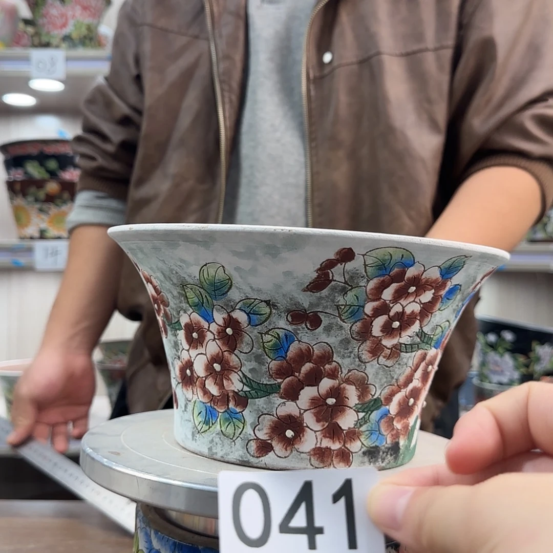 紫砂花盆瑕疵瑕疵041