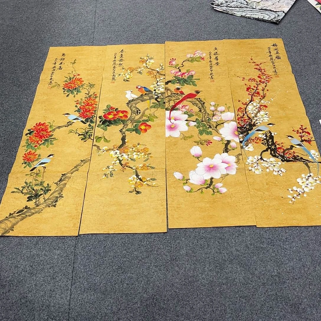 国画国画老师作品