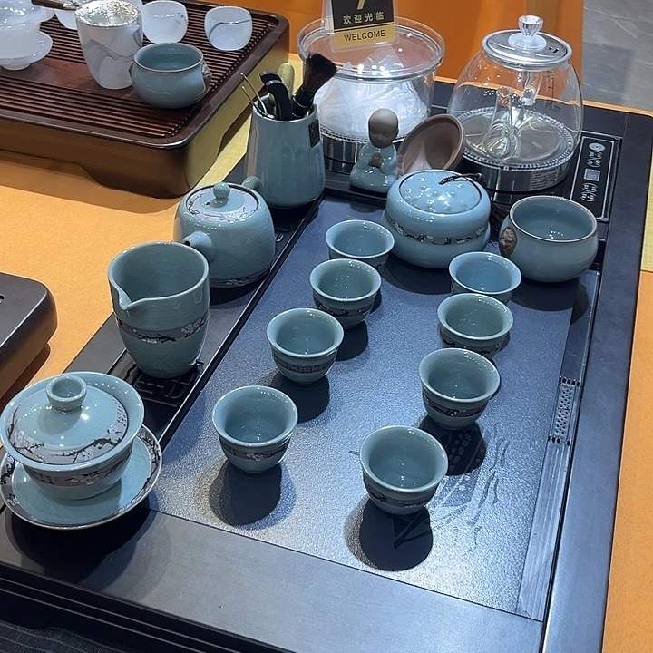 茶盘的造型非常漂亮