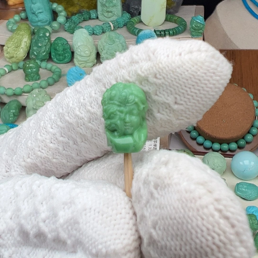 绿松石未镶嵌主播夏