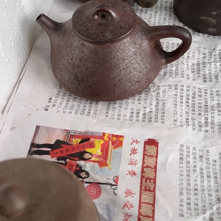 紫砂茶壶坭兴陶龙窑柴烧大寺