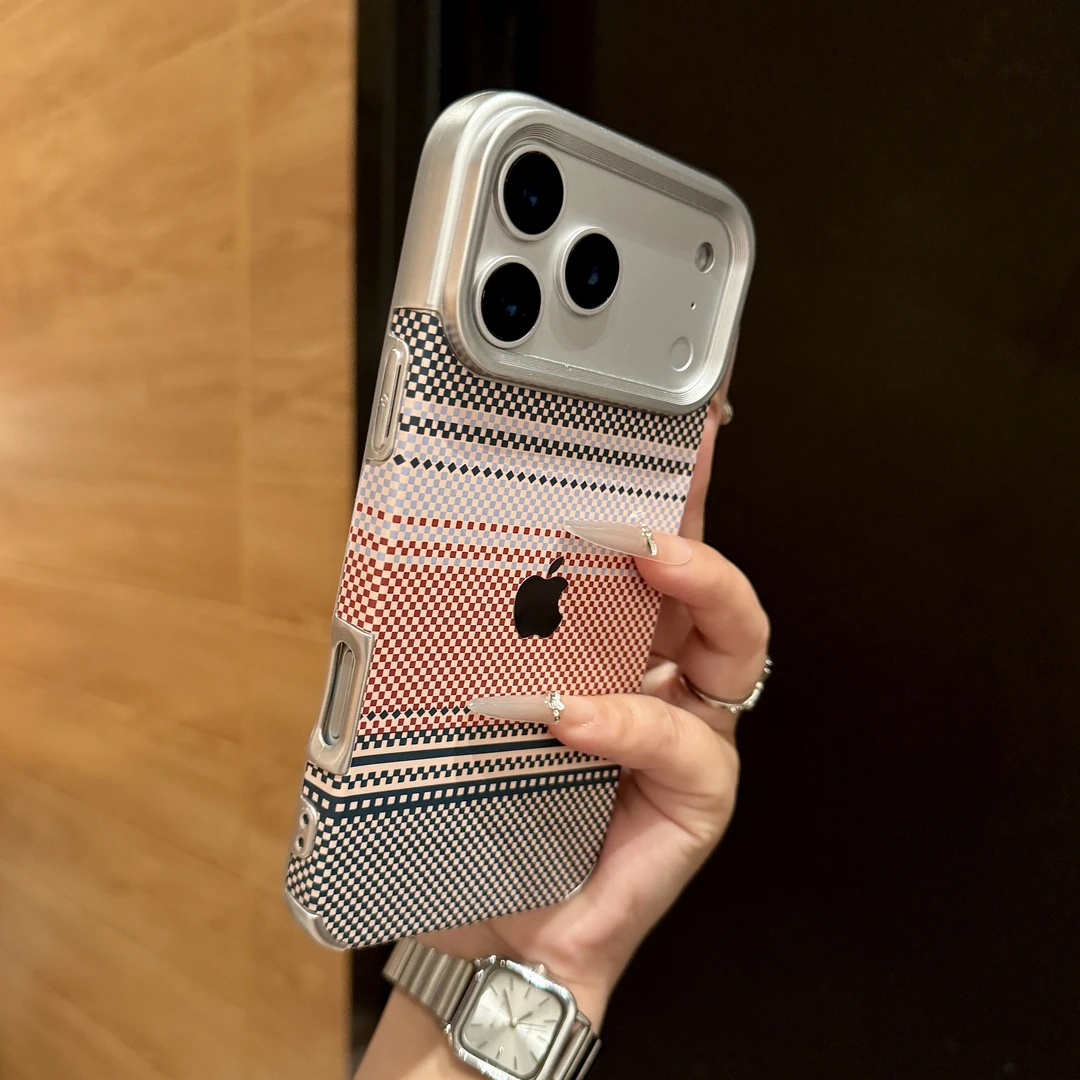 适用iPhone17ProMax手机壳轻奢16高级15防摔14皮质13男女保护套潮