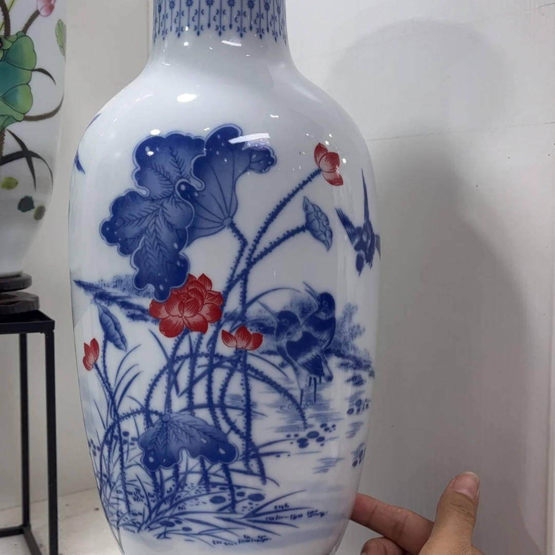 景德镇陶瓷花瓶摆件
