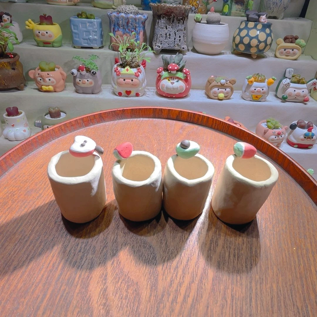 063纯手工制作重工盆盆20一个