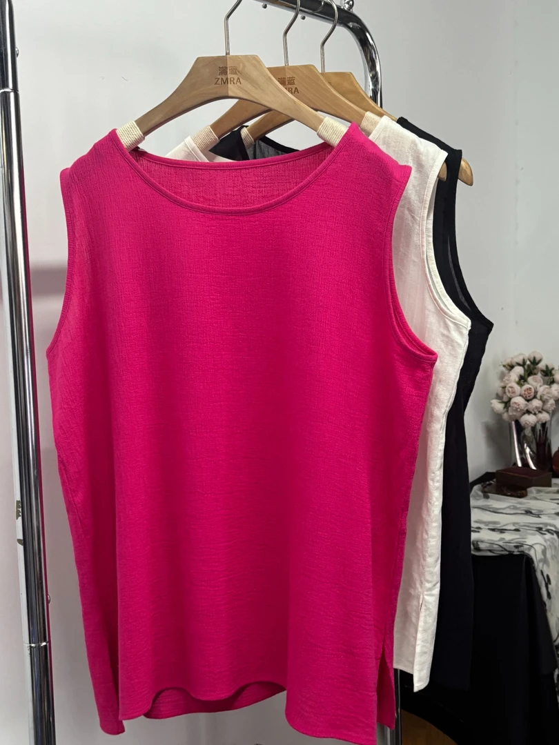 B212  夏季新款休闲百搭宽松背心
