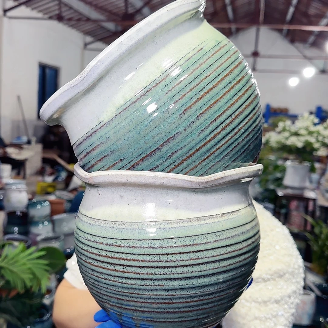 花盆紫砂高17口20