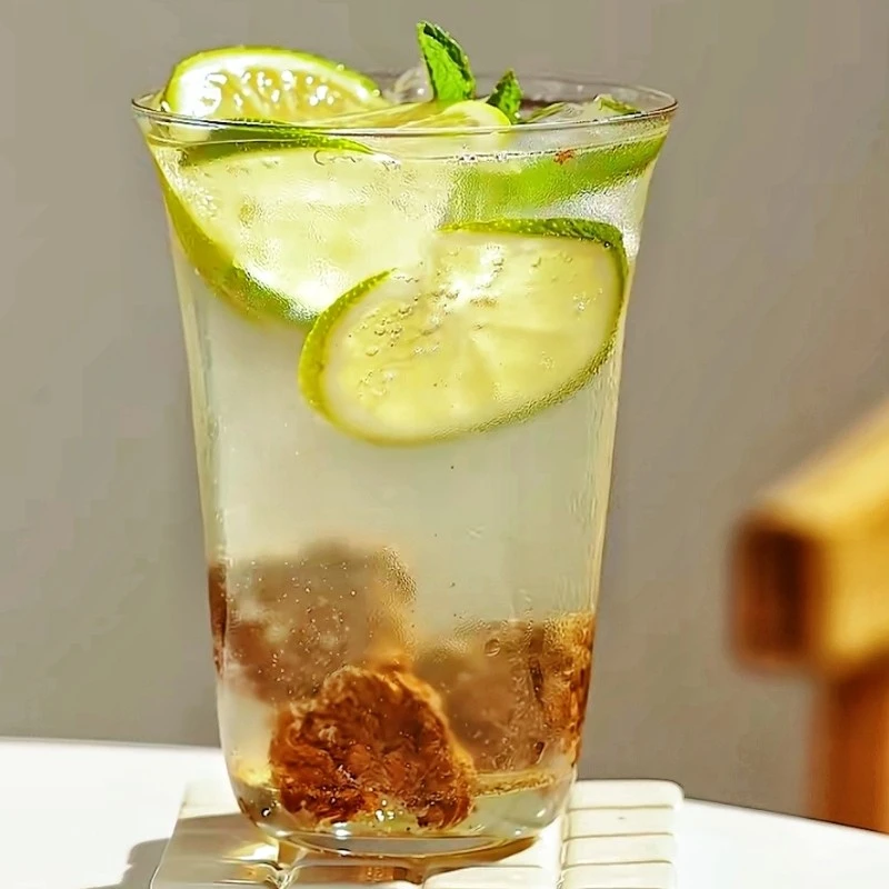 话梅柠檬气泡水/快乐水/清凉解渴/只能冰的/