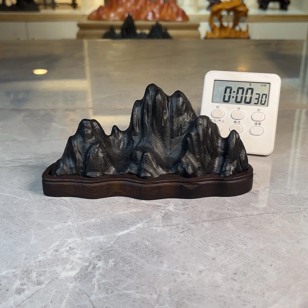 雲***夢灵璧石手工雕刻奇石摆件