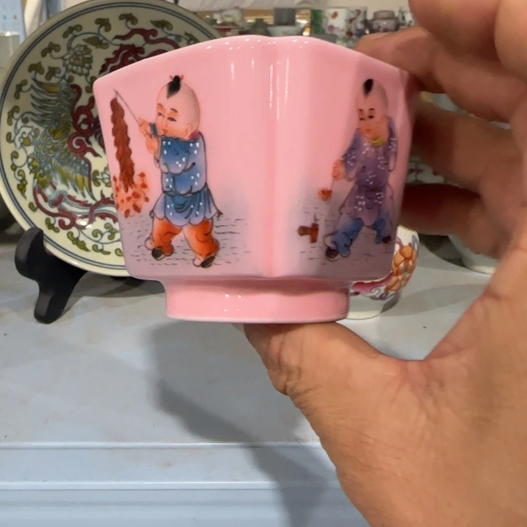 手绘瓷器全部处理