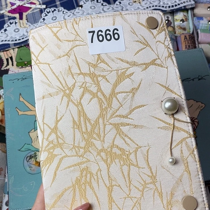 织绣A5活页带纸7666
