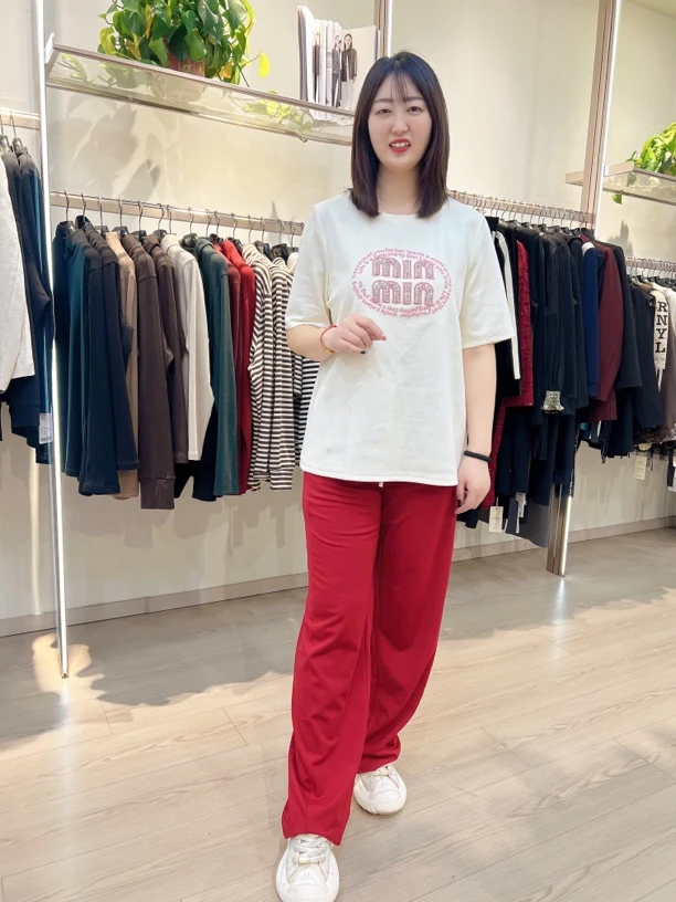 春季新款大码女装气质时尚休闲潮流女士百搭潮牌女网红运动长款