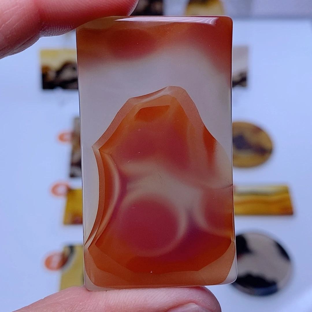 玛瑙/玉髓珠宝半成品未镶嵌