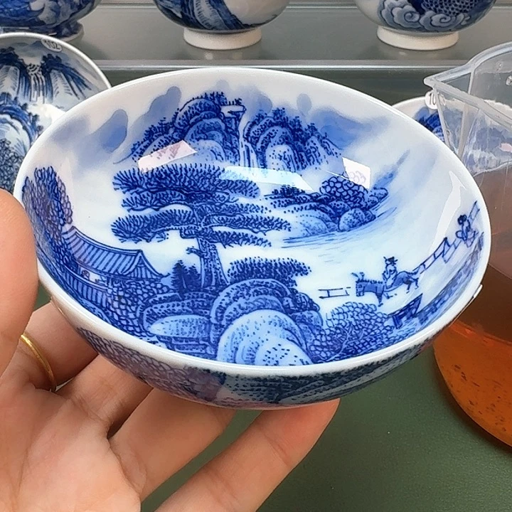 杯木木景德镇纯手绘茶具112