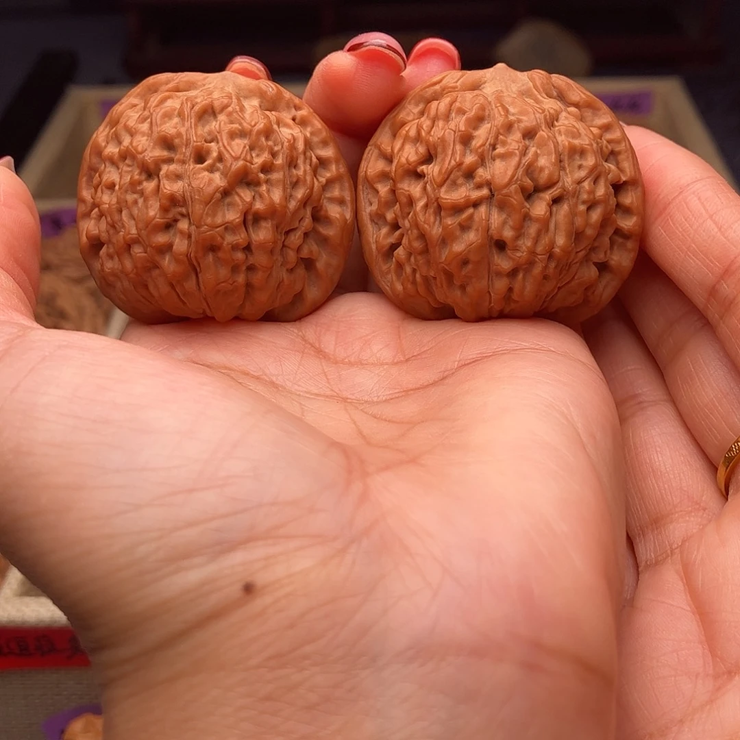 吊坠文玩核桃莲花41