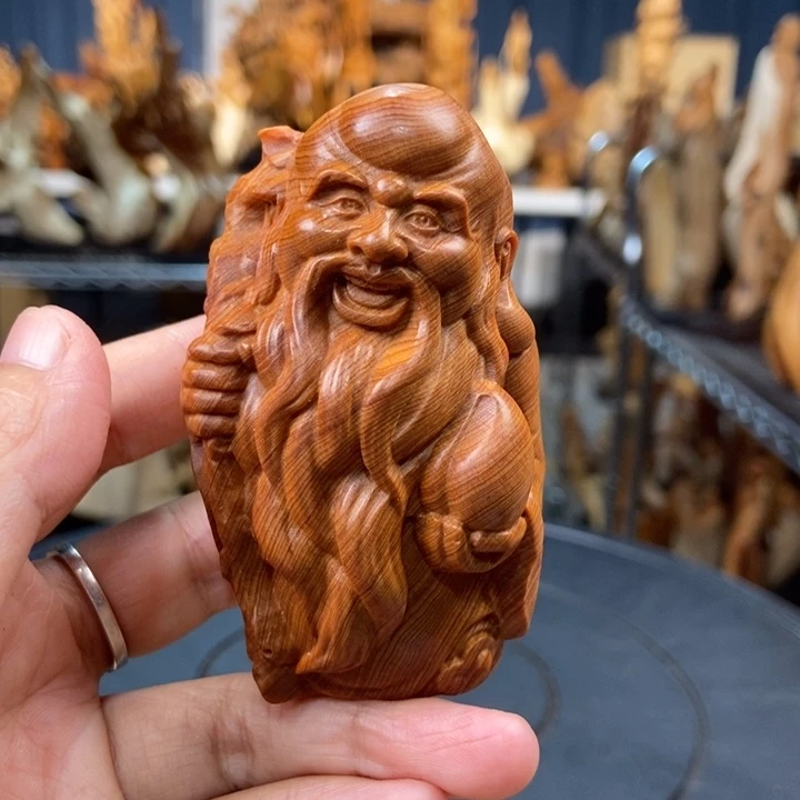 柏木（崖柏）手把件