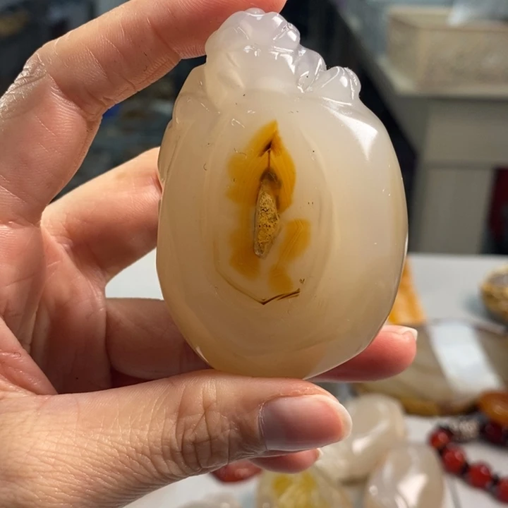 玛瑙/玉髓吊坠(不含链)未镶嵌