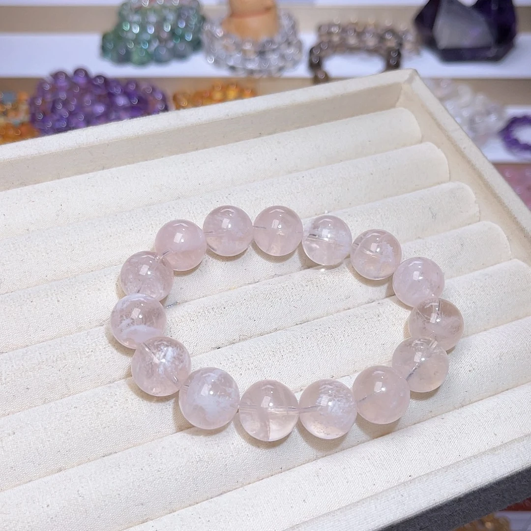 水晶手串未镶嵌R**h天然水晶15mm