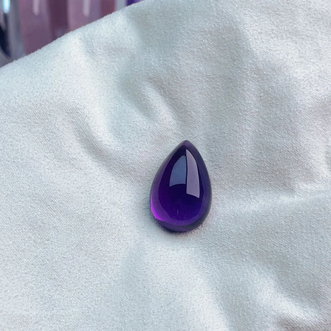 绿水晶珠宝半成品未镶嵌@**娘