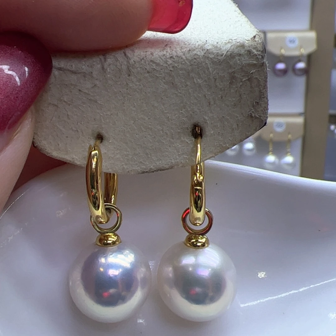 淡水珍珠耳饰未镶嵌