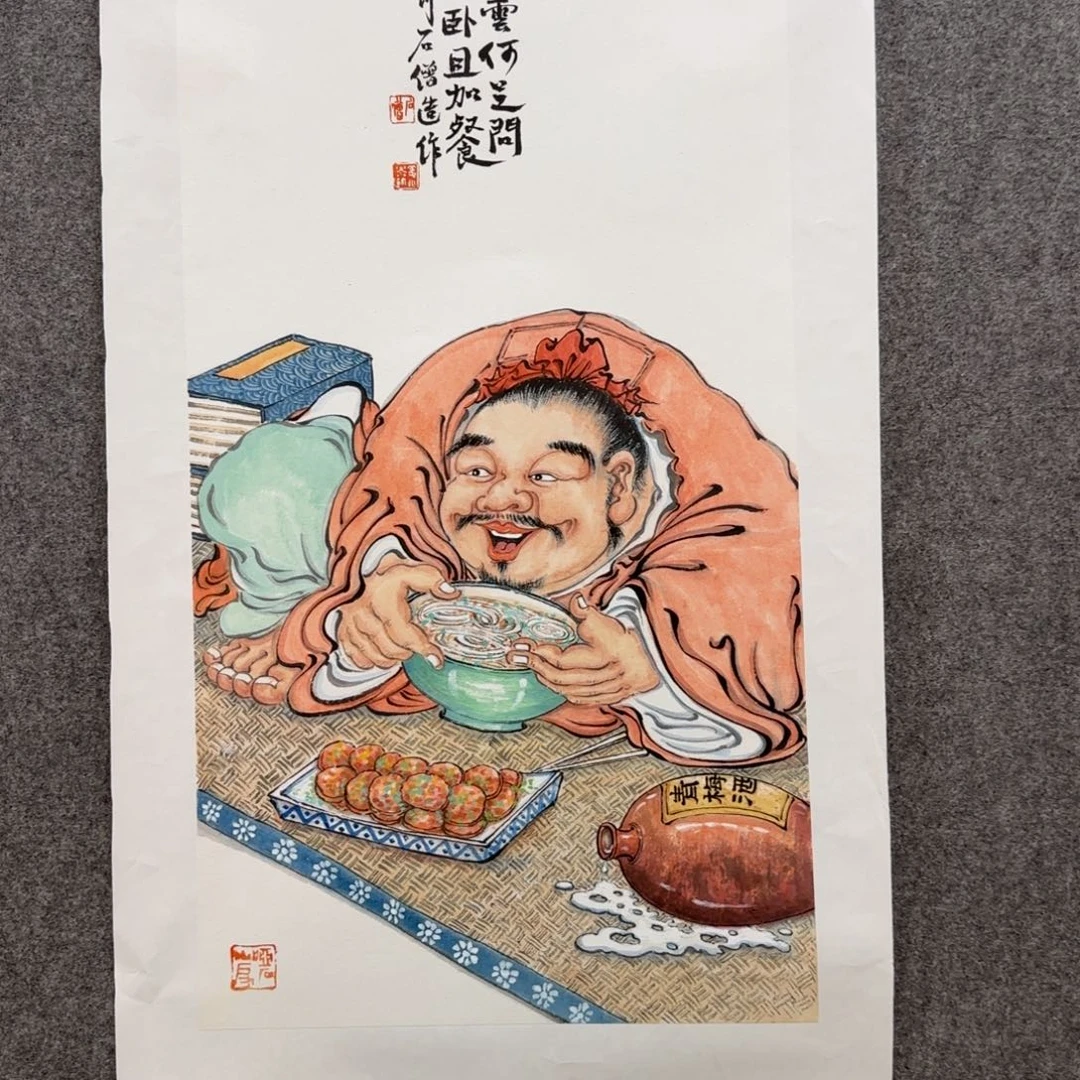 国画觀**濤石僧老师手绘作品