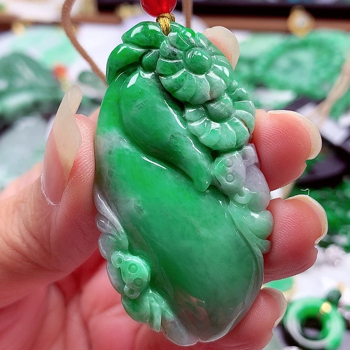颈饰未镶嵌翡翠翡翠