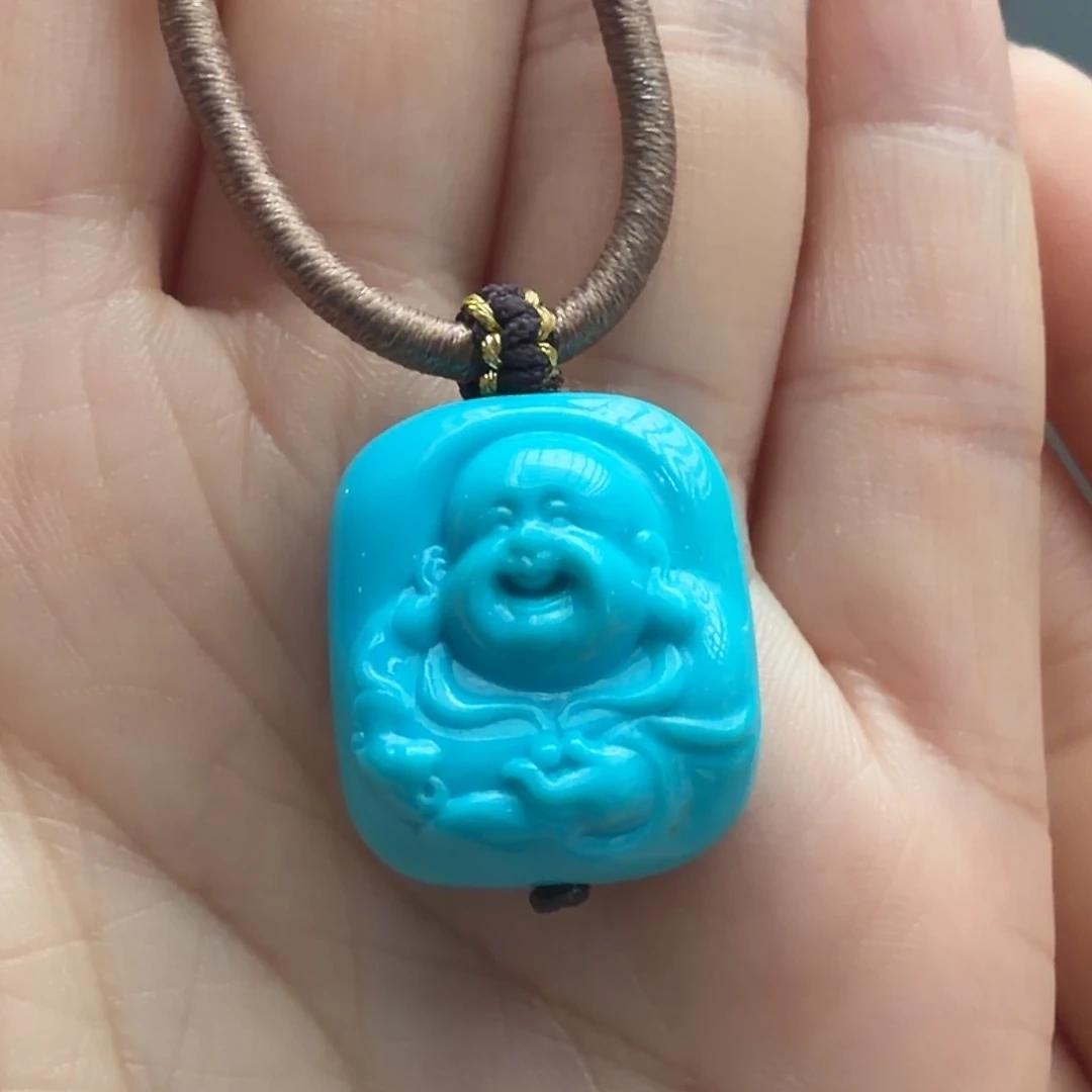 绿松石未镶嵌颈饰