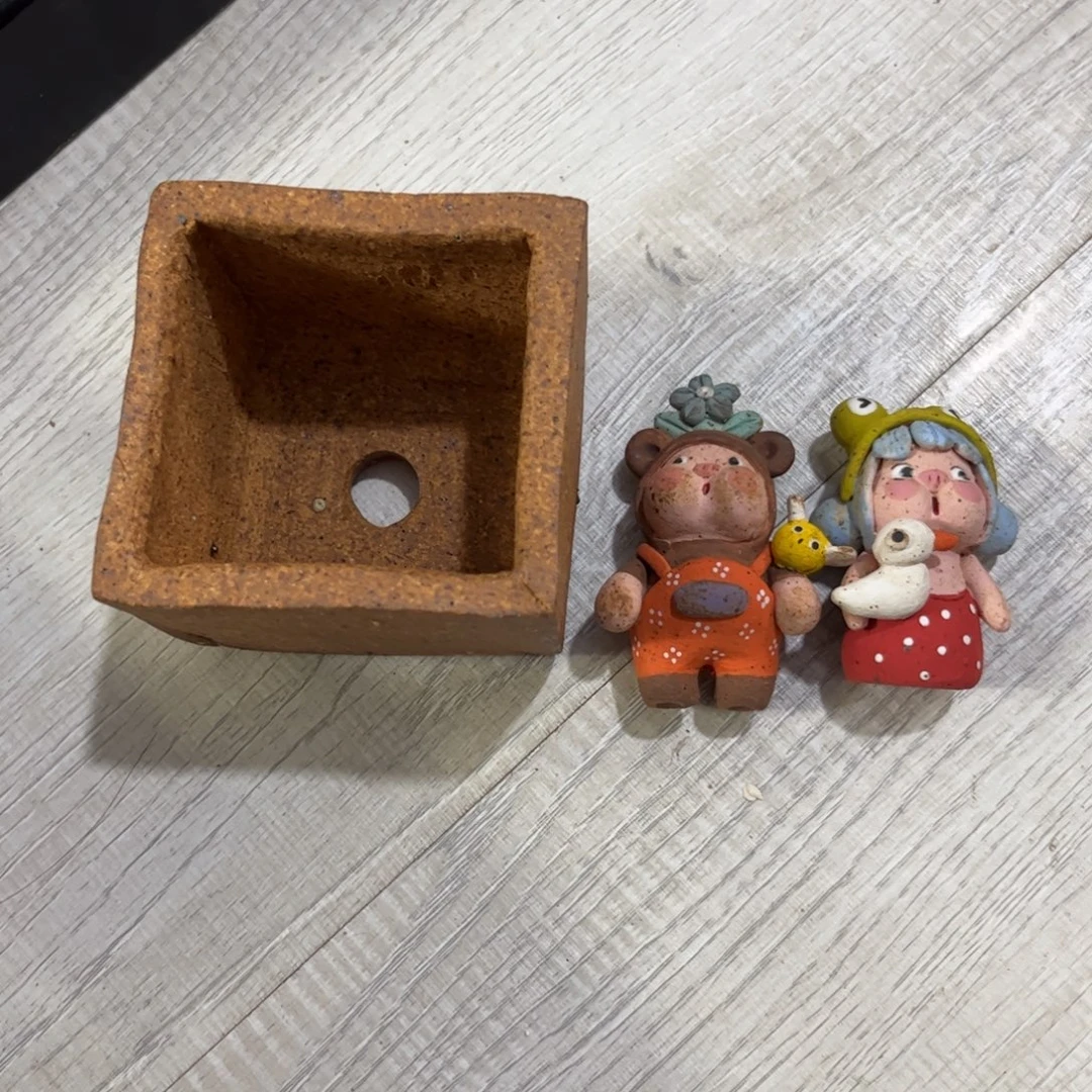 ʚ***ɞ泥塑古镇炻陶花盆