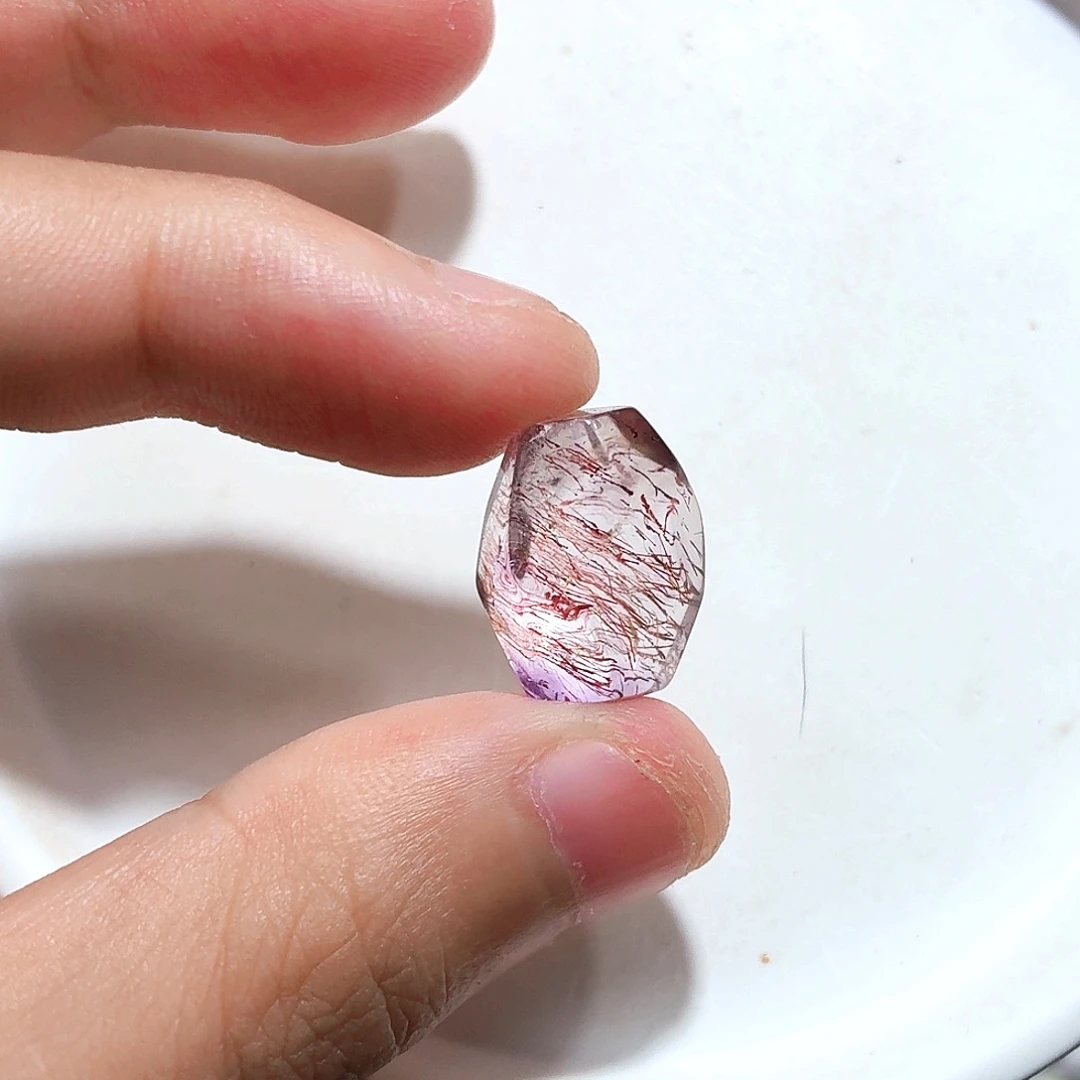 水晶珠宝半成品未镶嵌超七