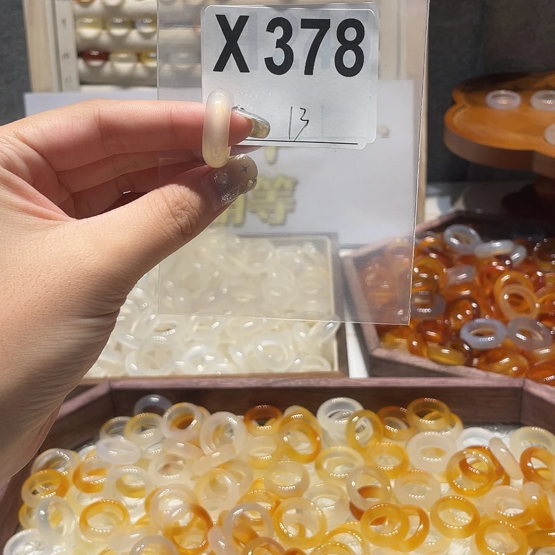 未镶嵌戒指玛瑙/玉髓378