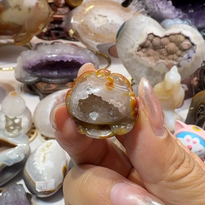 未镶嵌大型摆件（非配饰）水晶金蟾