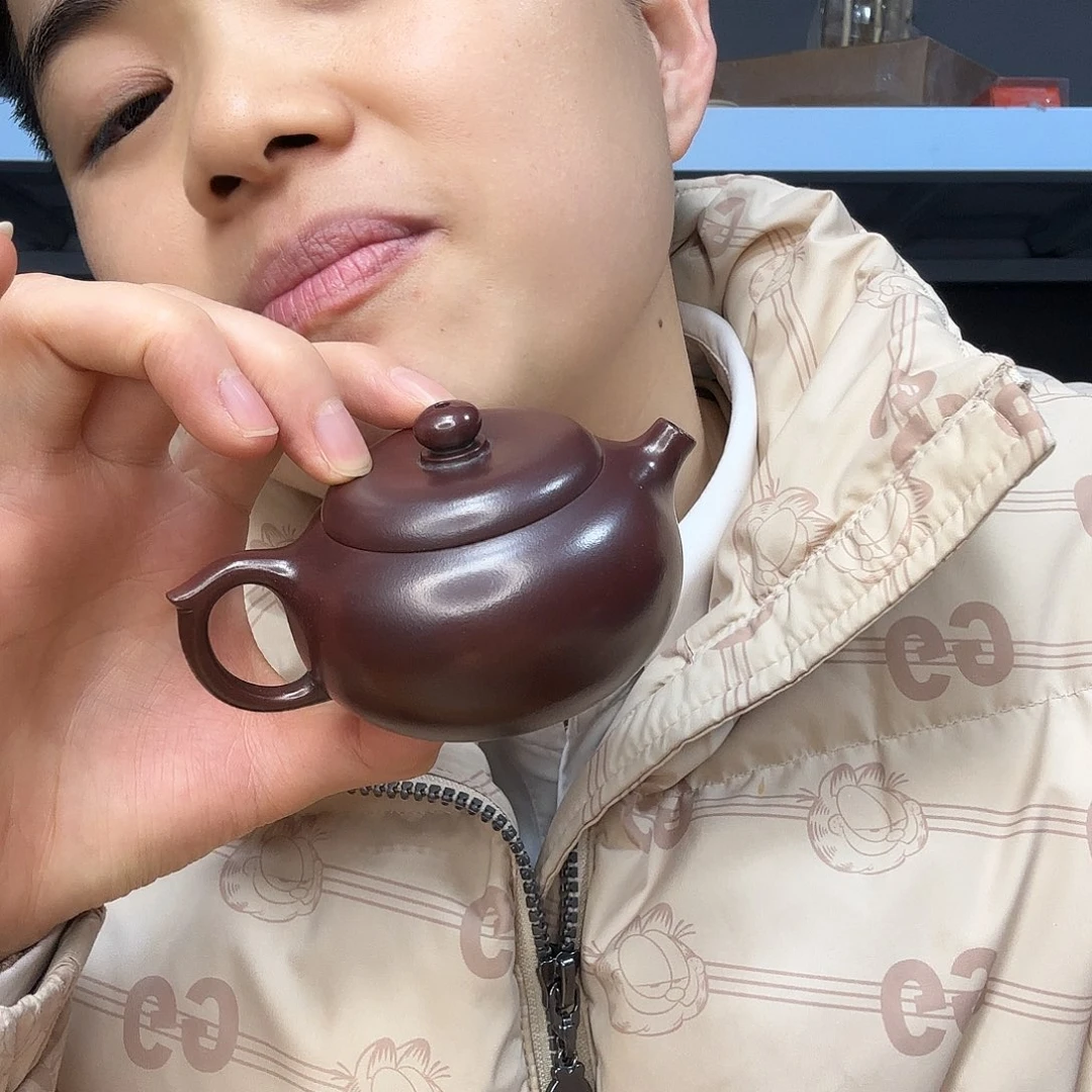 紫砂茶壶民间手艺人全手工制作