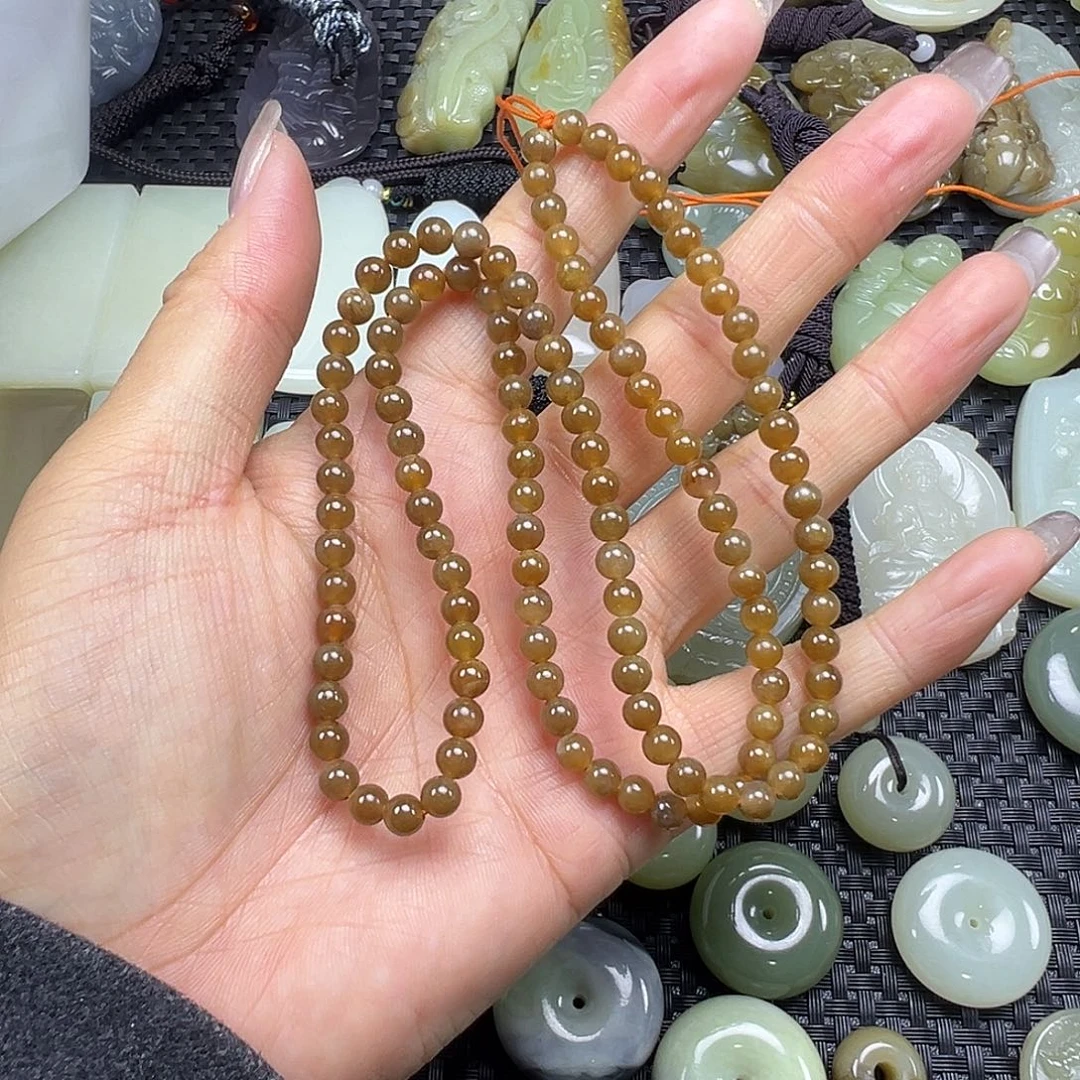 和田玉未镶嵌吊坠(不含链)卡5（清货，不退不换）