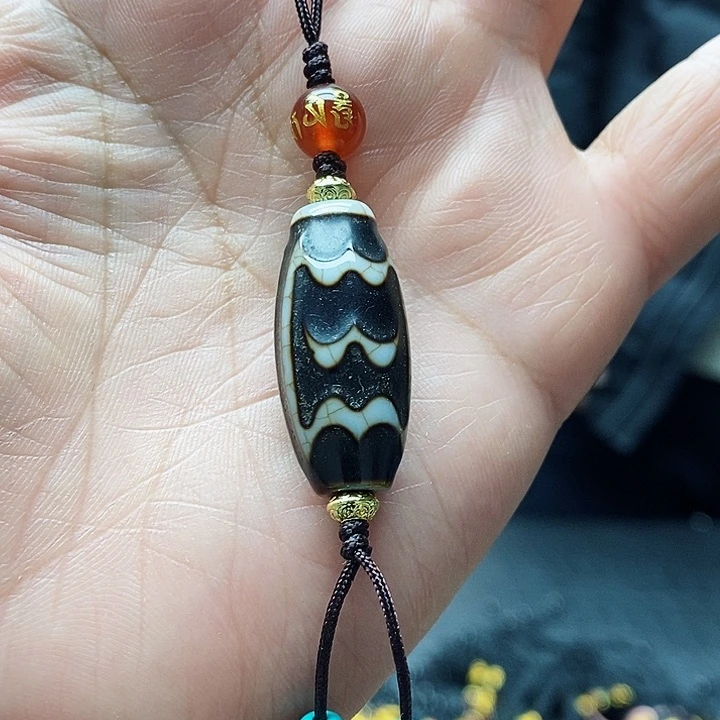 玛瑙/玉髓颈饰合金