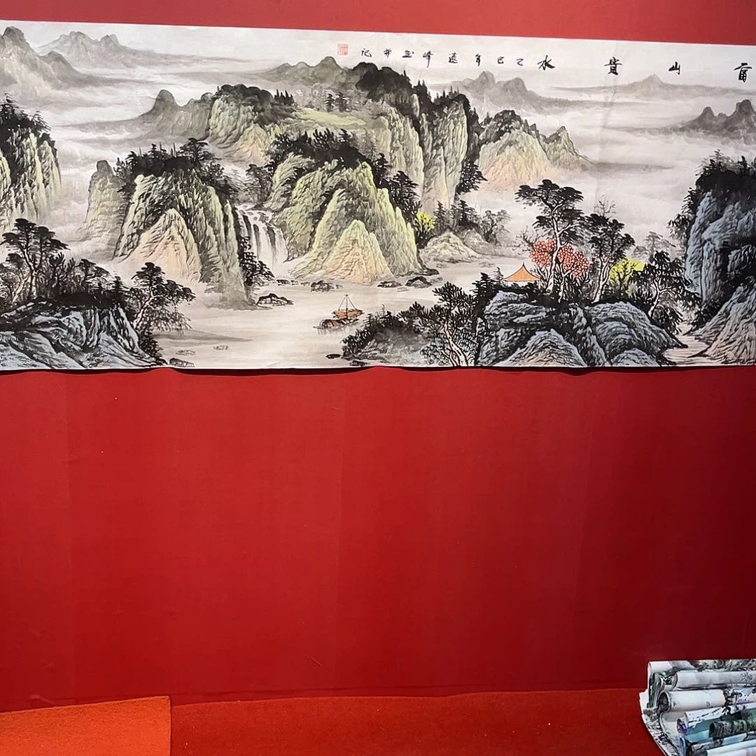 国画手绘国画作品